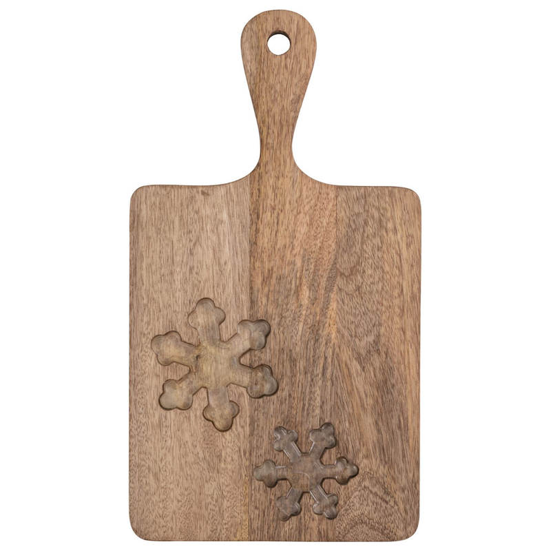 Snowflake Glass Inset Board 