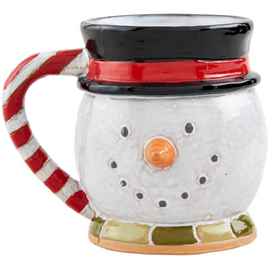 Snowman Christmas Stoneware Mug
