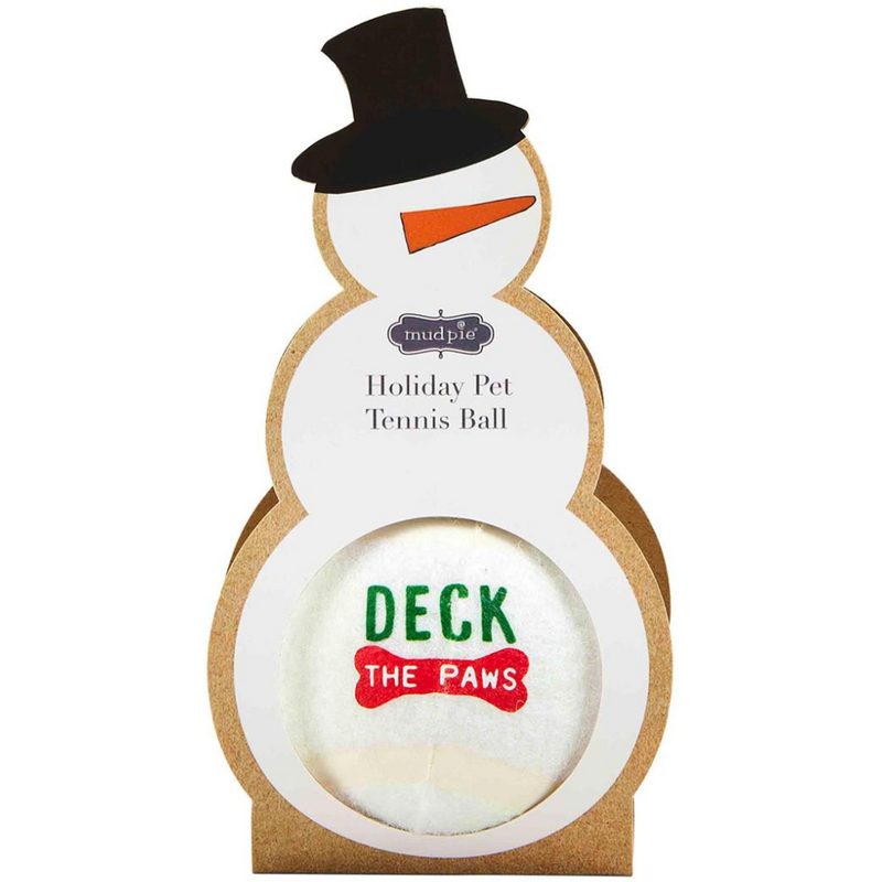 Snowman Christmas Tennis Ball