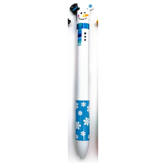 Snowman Click Pen