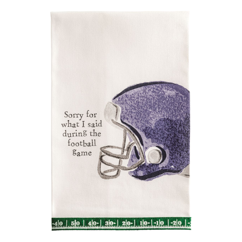 Sorry for What I Said During the Football Game Tea Towel