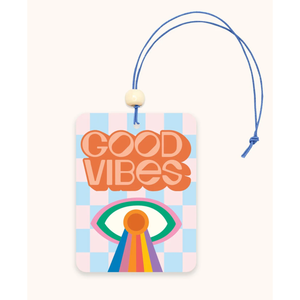 Spread Good Vibes Car Air Freshener