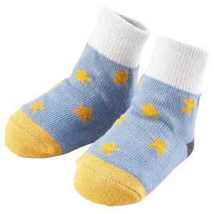 Color-Block Star Baby Socks