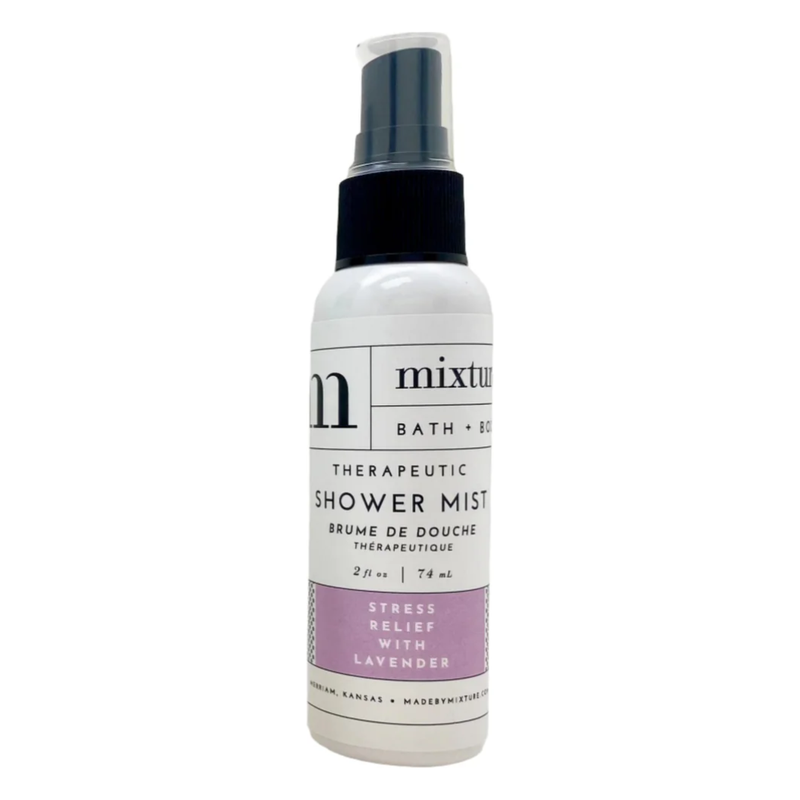 Stress Relief with Lavender Aromatherapy Shower Mist 