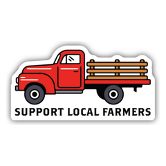 Support Local Farmers Truck