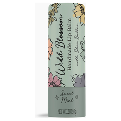 Wild Blossom Sweet Mint Lip Balm.