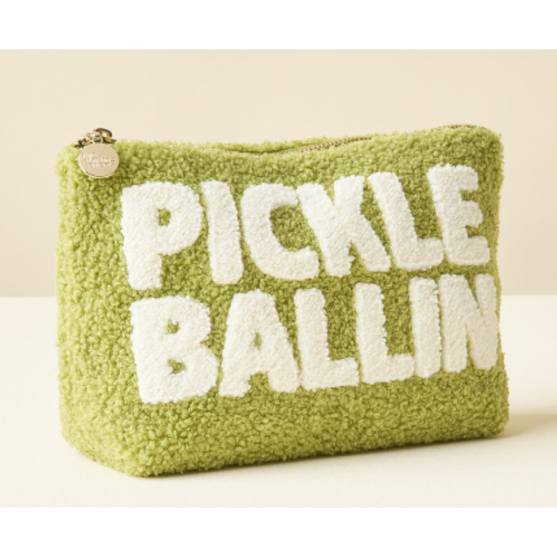 Pickleballin Teddy Pouch