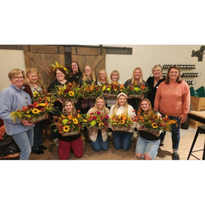 November 26, 2024-Thanksgiving Centerpiece Workshop.