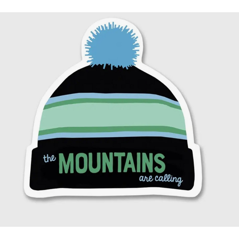 The Mountains are Calling Sticker