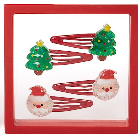 Christmas Tree and Santa