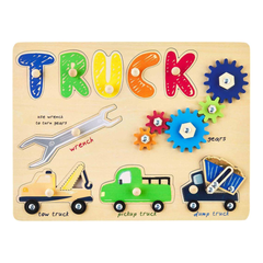 Truck Busy Board Puzzle