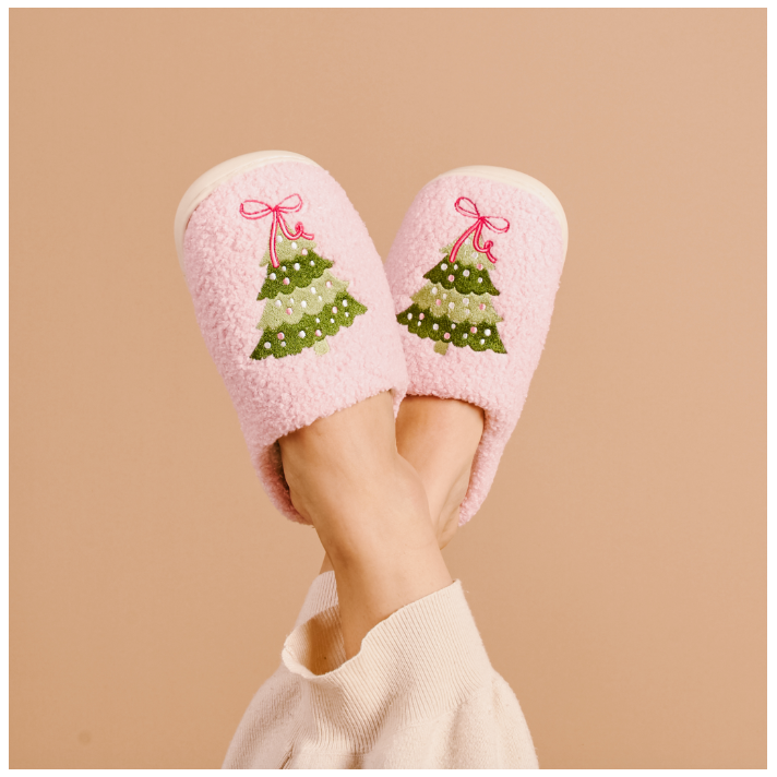 Fuzzy Slippers-Twinkling Trees