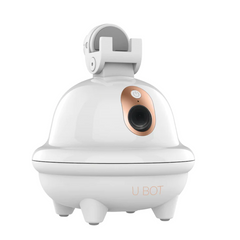U Bot White Camera Bot with Facial Recognition