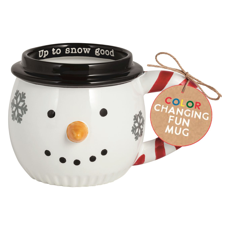 Up to Snow Good Santa Color Changing Mug