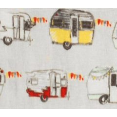 Trailers Burp Cloth Set