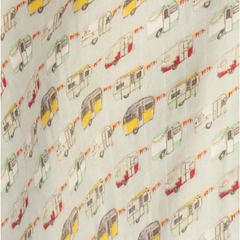 Vintage Trailer Burp Cloths