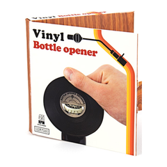 Vinyl Bottle Opener