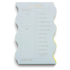 Wavy Daily Notepad-Cloud