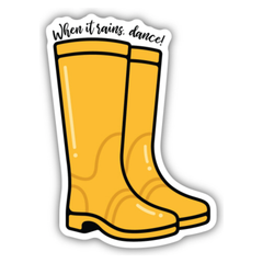 Yellow Rain Boots