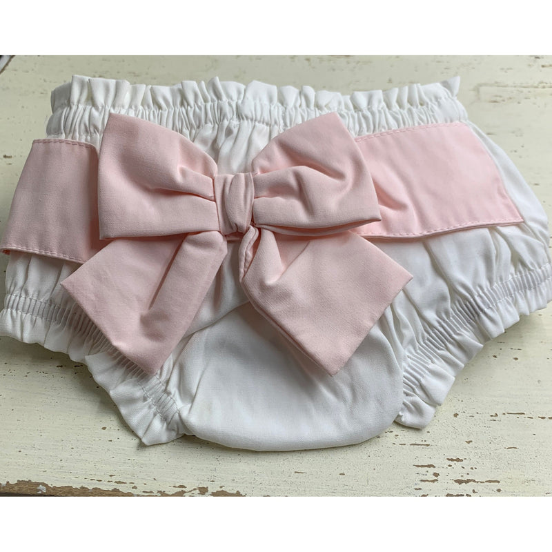 White Diaper Cover