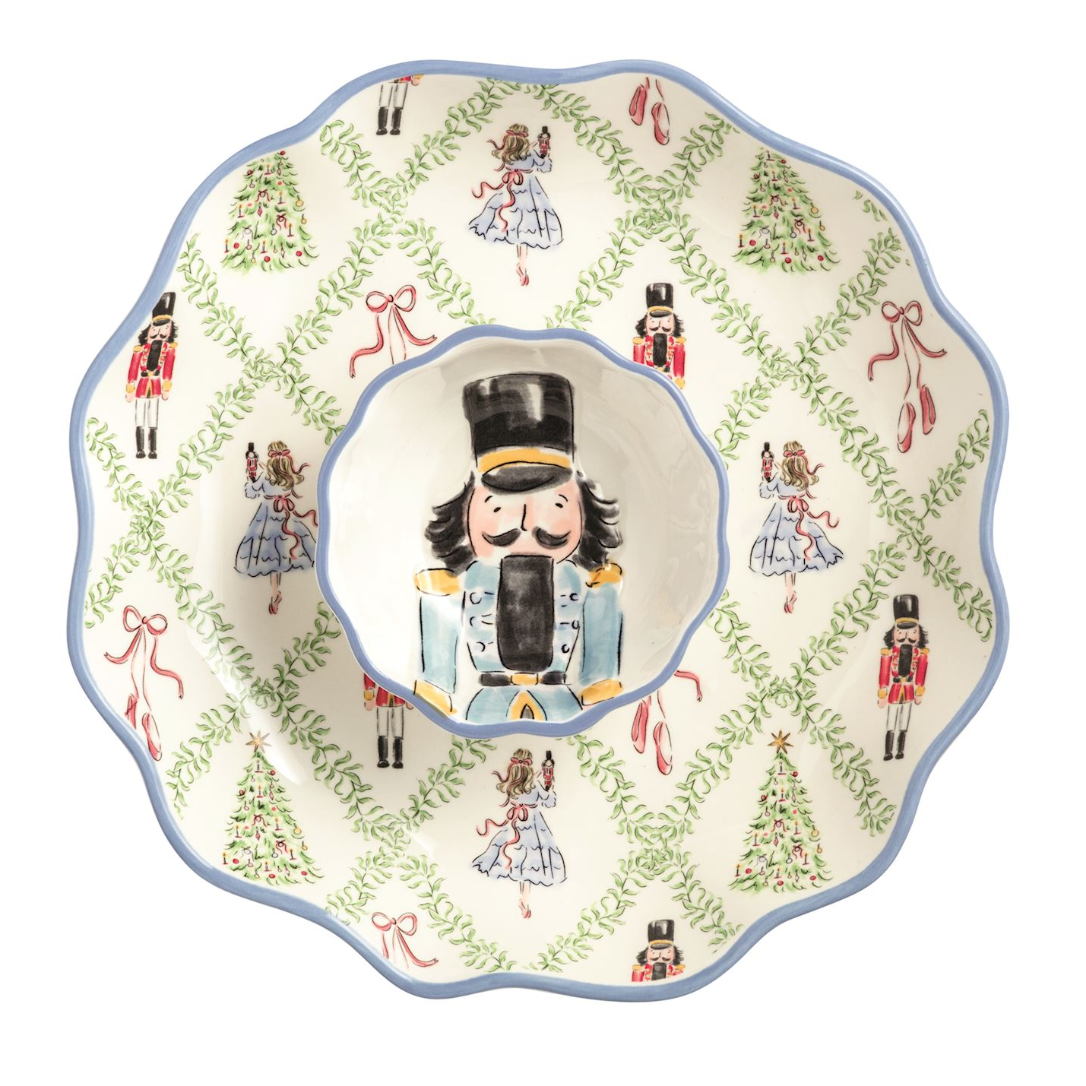 Nutcracker Chip & Dip Set