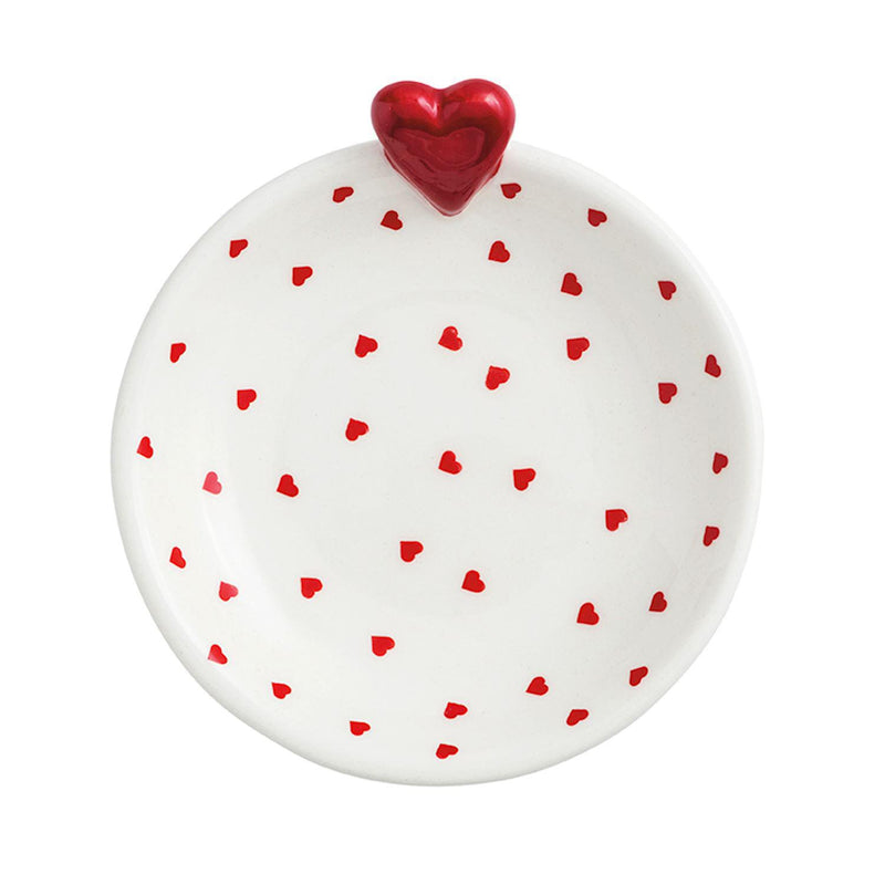 Red Heart Tidbit Dish