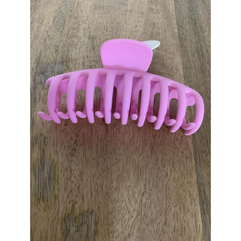 Pink Hair Claw Clip