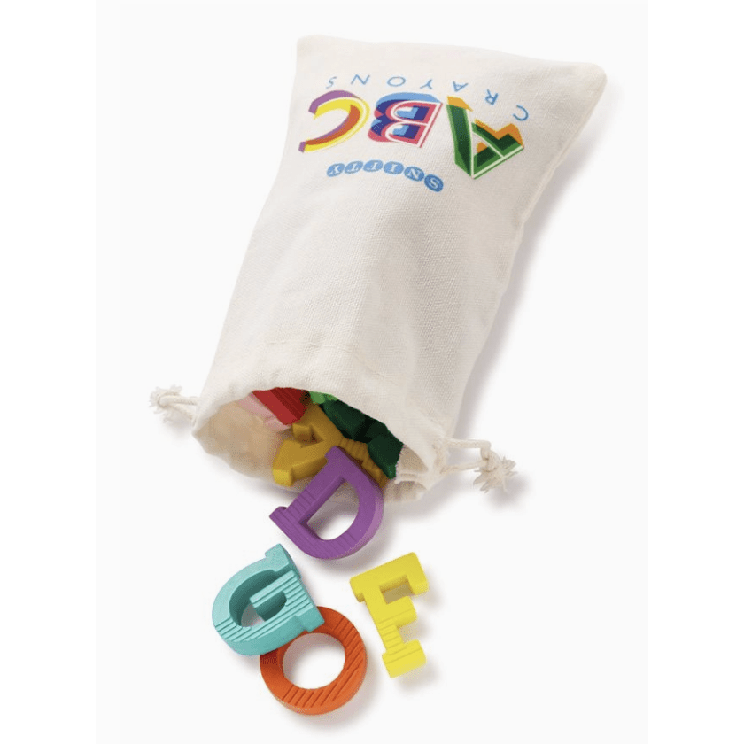 ABC Crayon - White Farmhouse Flowers