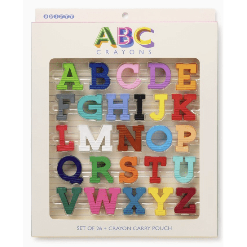 ABC Crayon - White Farmhouse Flowers