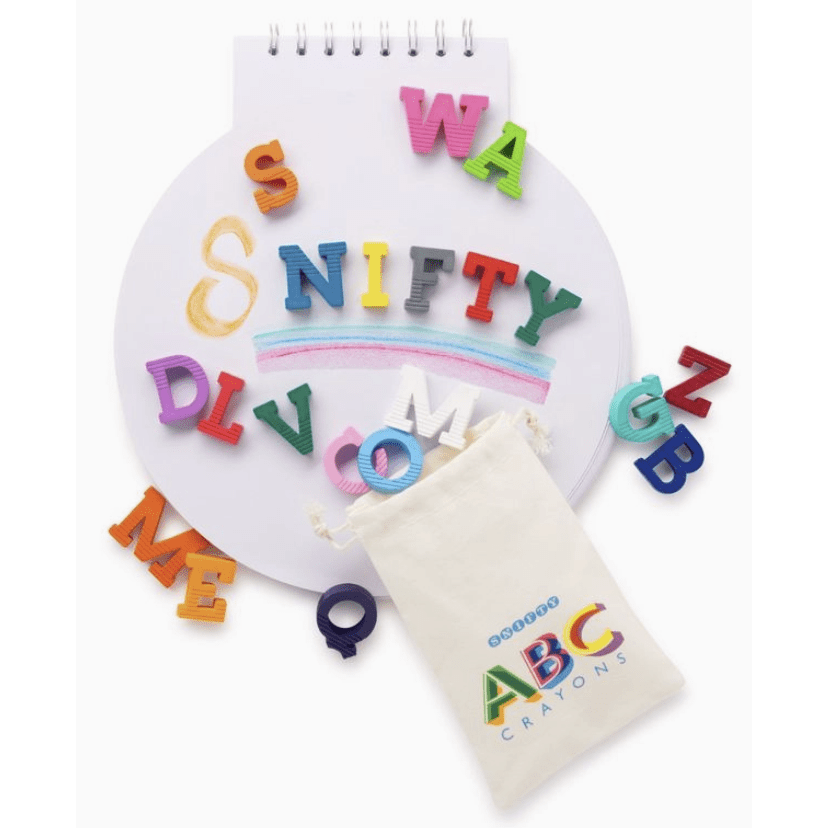 ABC Crayon - White Farmhouse Flowers
