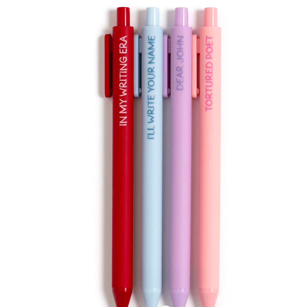 All the Eras Pen Set - White Farmhouse Flowers