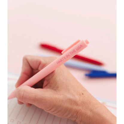 Americana Pen Set - White Farmhouse Flowers