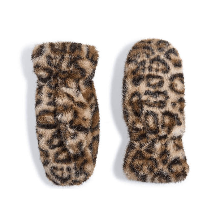 Arctic Luxe Mittens - White Farmhouse Flowers