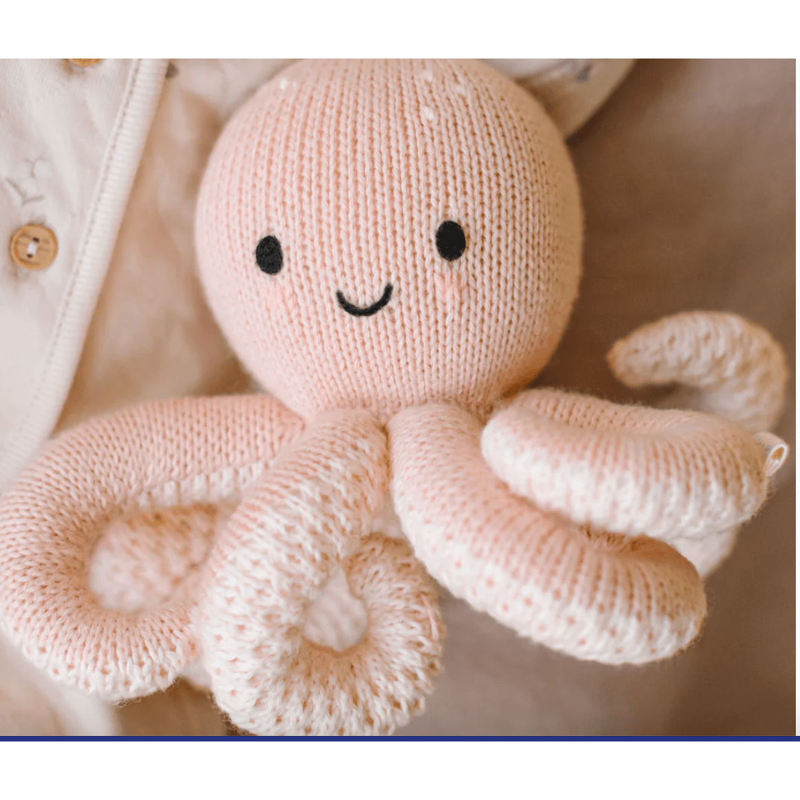 Baby Octopus - White Farmhouse Flowers