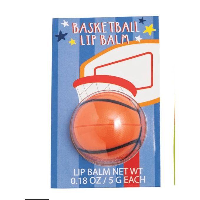 Basketball Lip Balm - White Farmhouse Flowers