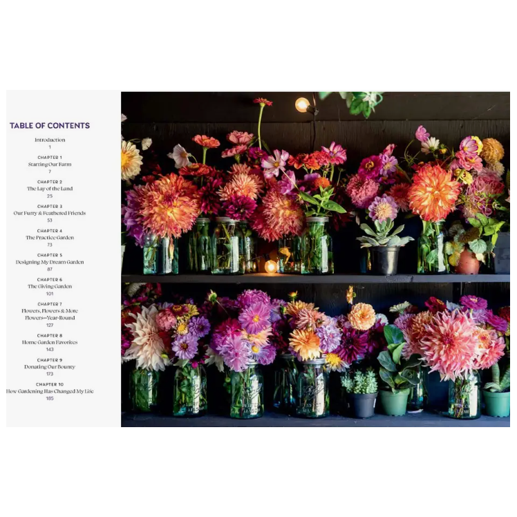 Blooms & Dreams Coffee Table Book - White Farmhouse Flowers