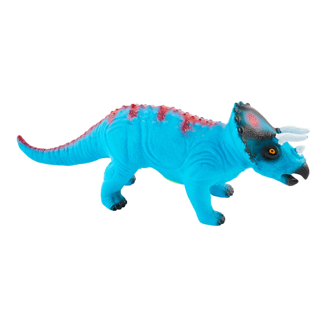 Blue Dinosaur Toy with Sound - White Farmhouse Flowers