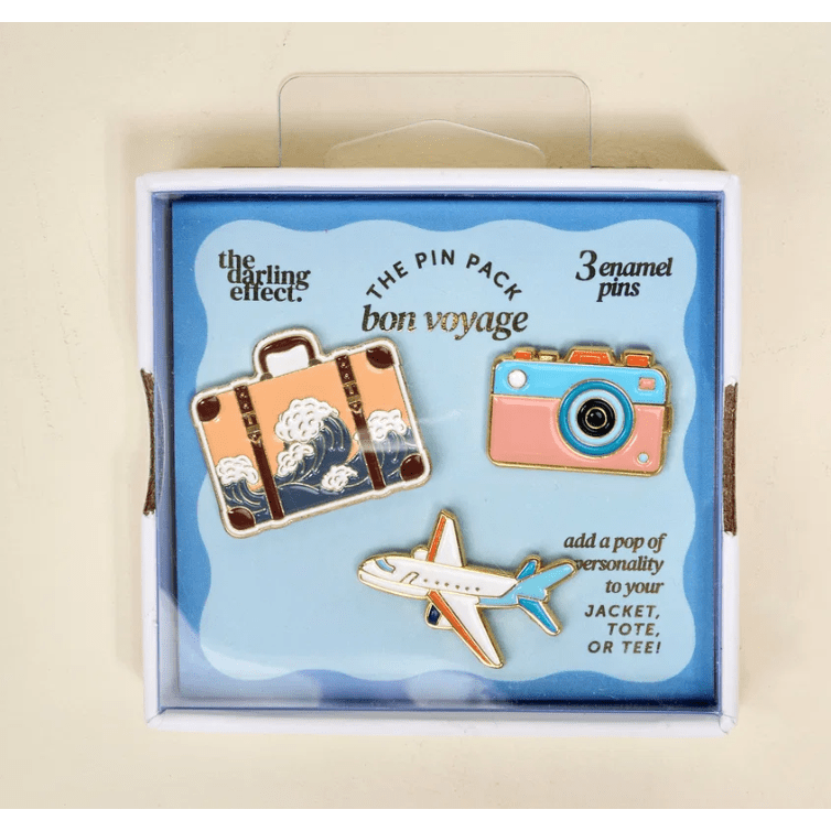 Bon Voyage-The Pin Pack - White Farmhouse Flowers