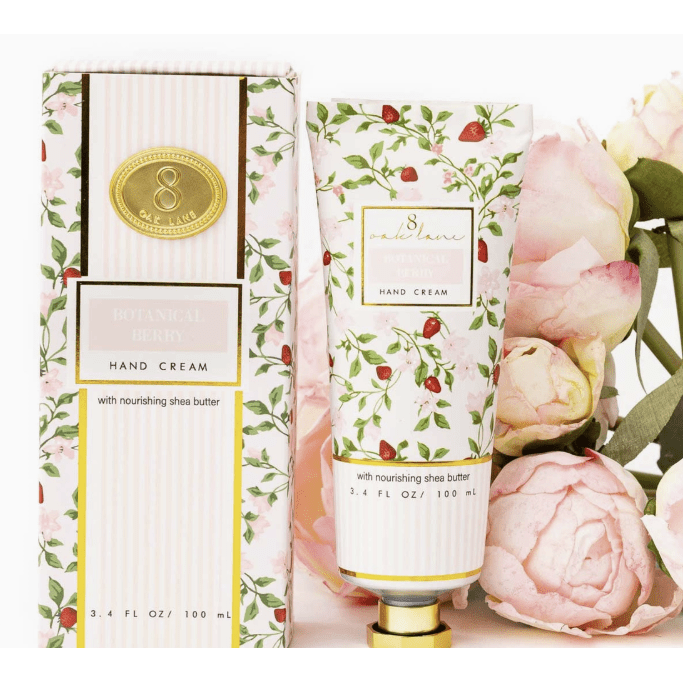 Botanical Berry Boxed Hand Cream - White Farmhouse Flowers