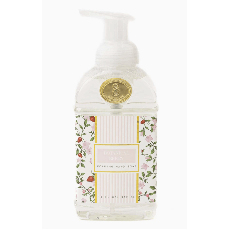 Botanical Berry Foaming Hand Soap - White Farmhouse Flowers