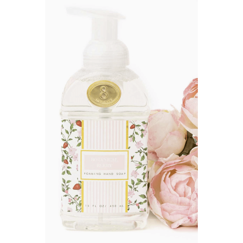 Botanical Berry Foaming Hand Soap - White Farmhouse Flowers