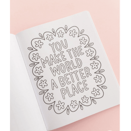Bows and Blooms Coloring Book - White Farmhouse Flowers