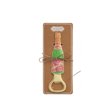 Bridal Bottle Opener - White Farmhouse Flowers