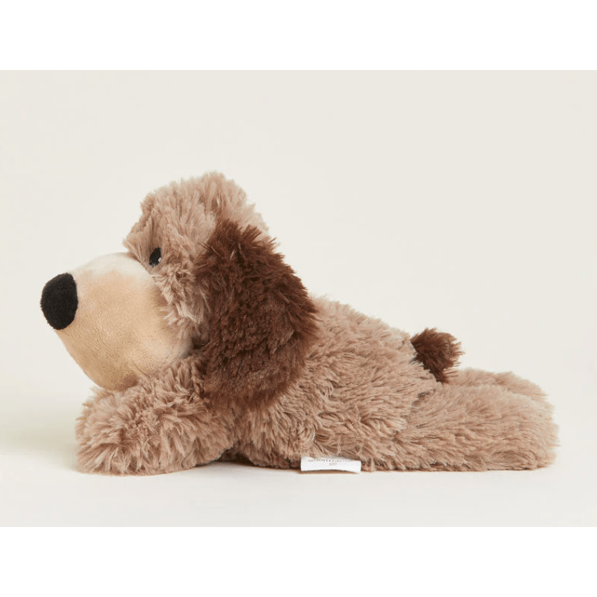 Brown Dog Warmies Junior - White Farmhouse Flowers