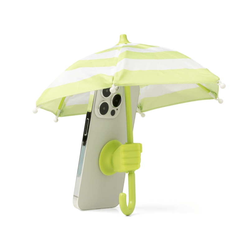 Cabana Boy Phone Umbrella - White Farmhouse Flowers