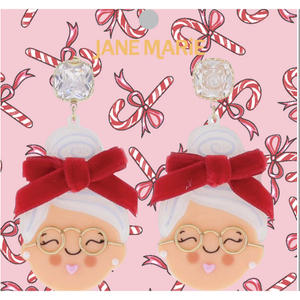 Mrs Claus Earrings
