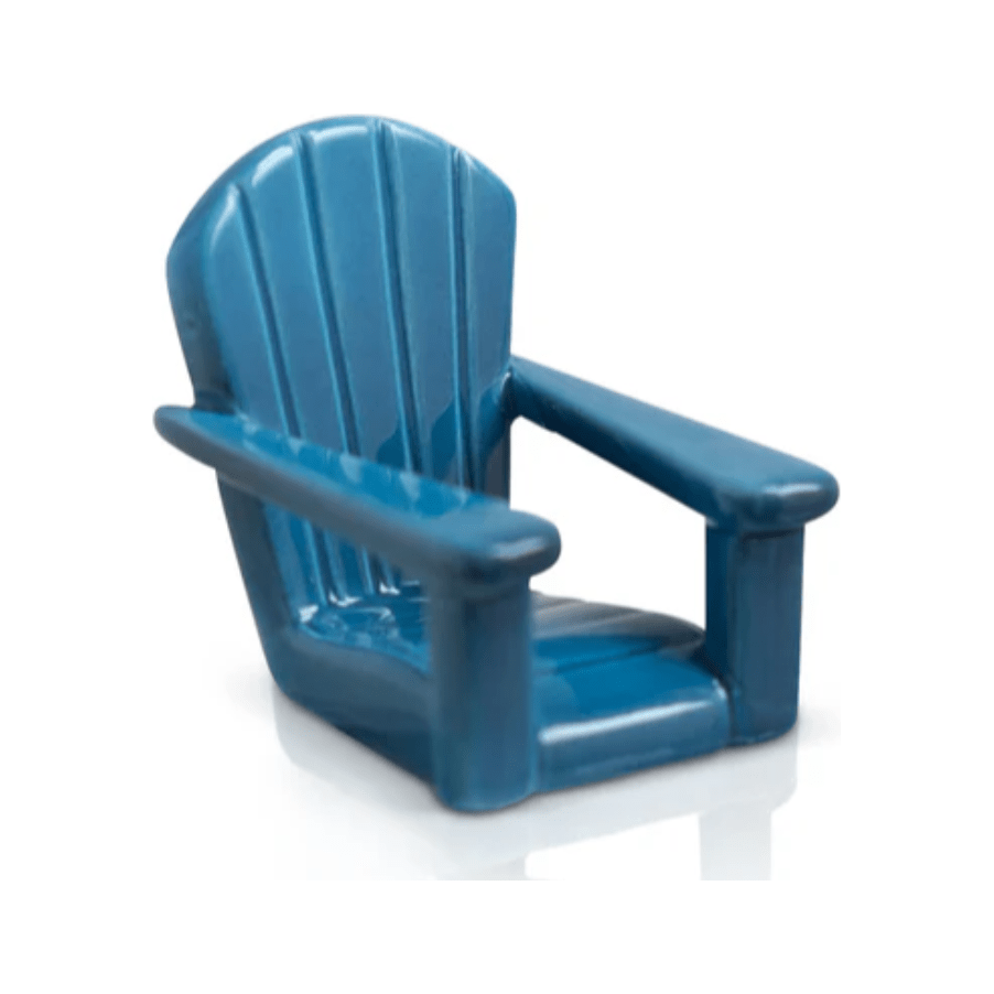 Chillin' Chair Mini - White Farmhouse Flowers