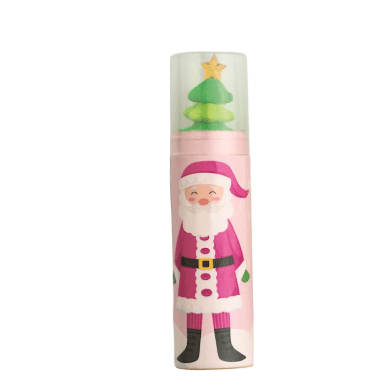 Christmas Pencil and Eraser Set - White Farmhouse Flowers