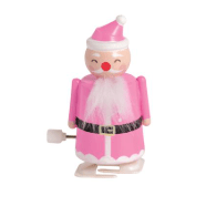 Christmas Wind-Up Toy - White Farmhouse Flowers