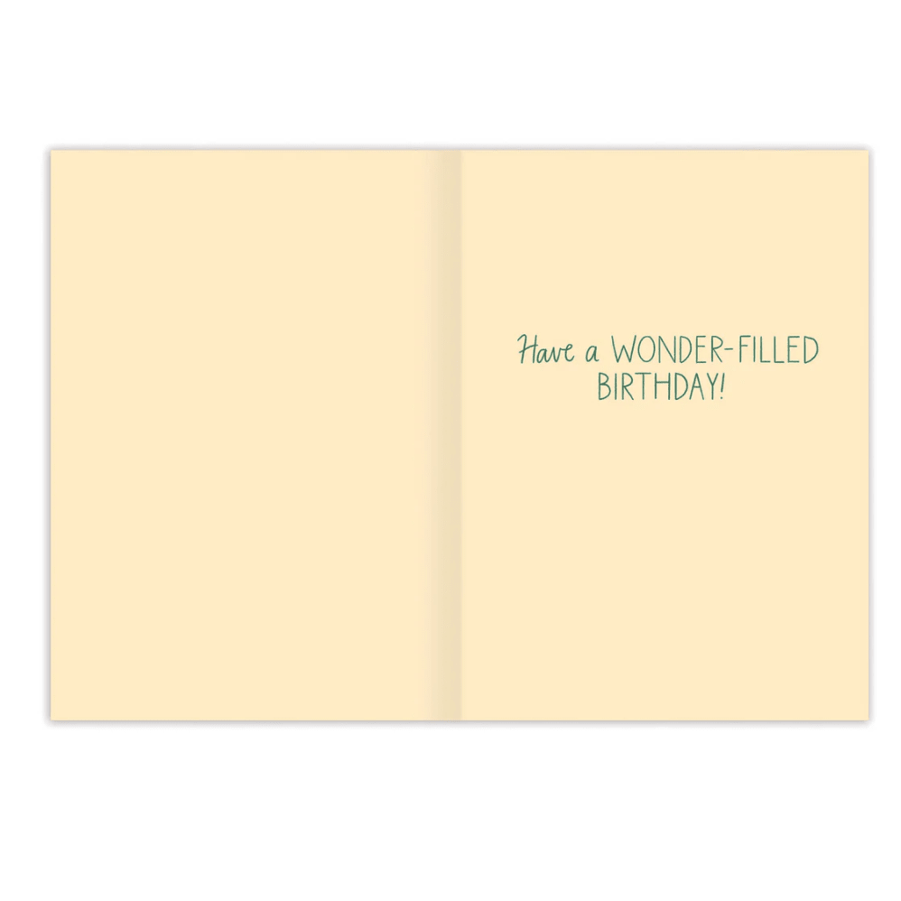 Clear Skies Birthday Card CH016 - White Farmhouse Flowers